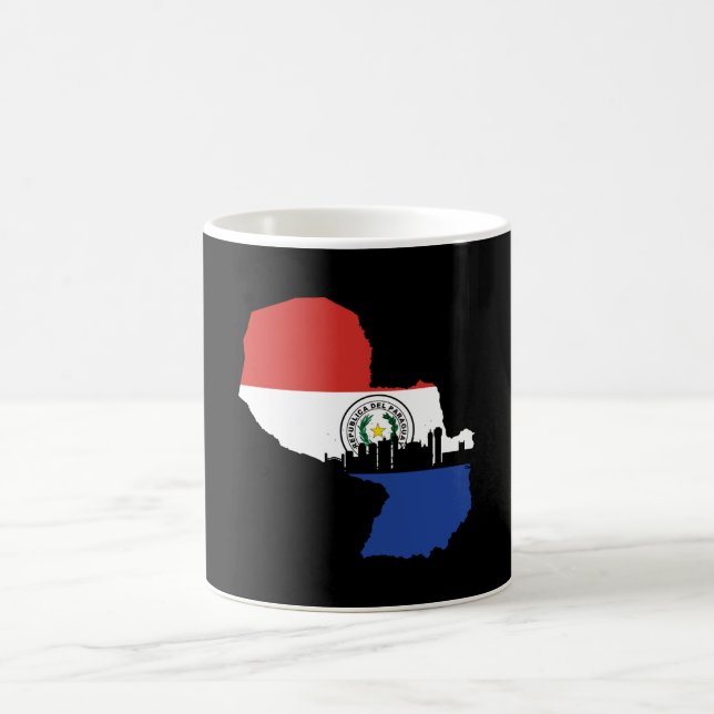 Paraguay Flag Coffee Mug (Center)