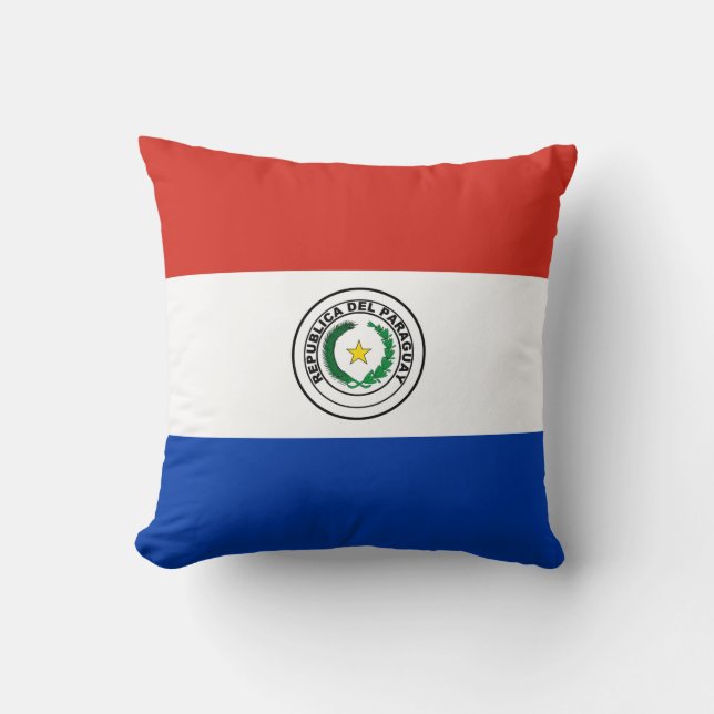 Paraguay Flag Cushion (Front)