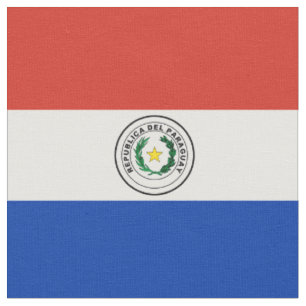 Paraguay flag fabric