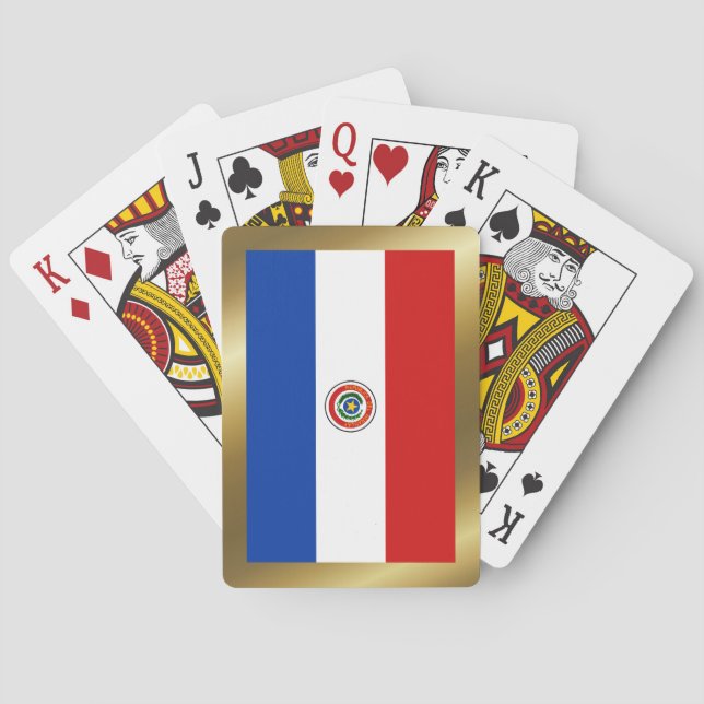 Paraguay Flag Playing Cards (Back)