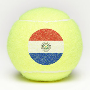 Paraguay Flag Tennis Balls