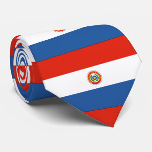 Paraguay flag tie