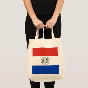Paraguay flag tote bag