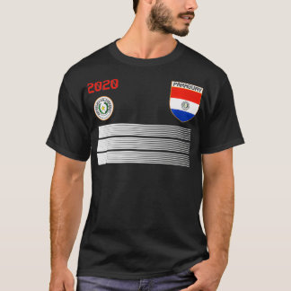 Paraguay Football Jersey 2020 Paraguay Soccer Prem T-Shirt