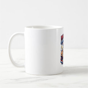 Paraguay Goal Energy Skeleton Striker Nations Bold Coffee Mug