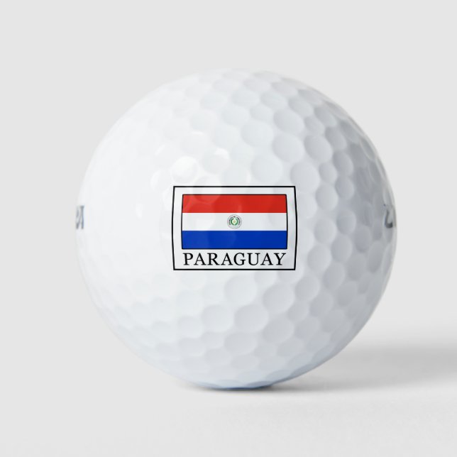 Paraguay Golf Balls (Front)