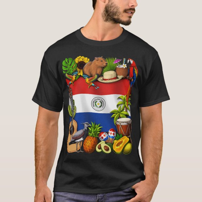 Paraguay Heritage T-Shirt (Front)