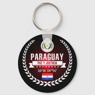 Paraguay Key Ring
