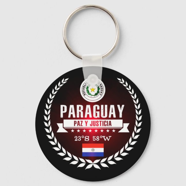 Paraguay Key Ring (Front)