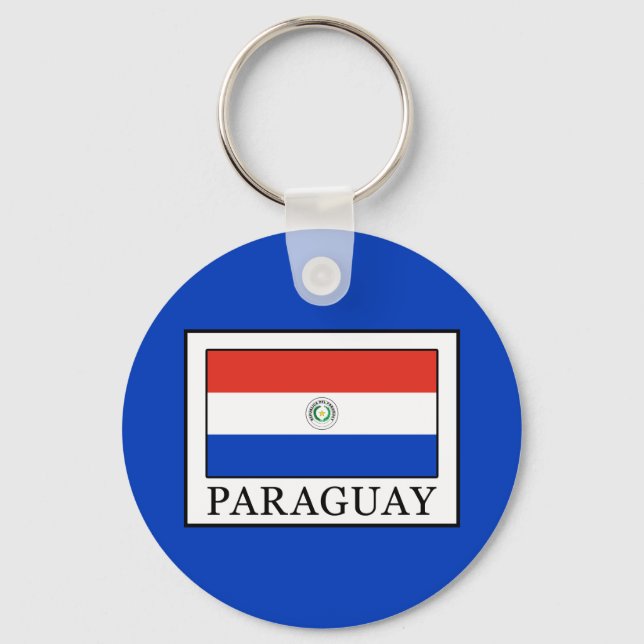 Paraguay Key Ring (Front)