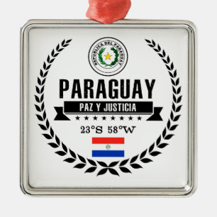 Paraguay Metal Tree Decoration
