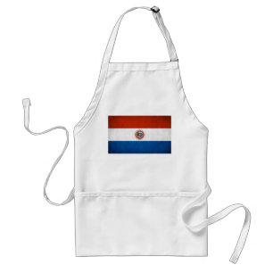 Paraguay National Flag Standard Apron