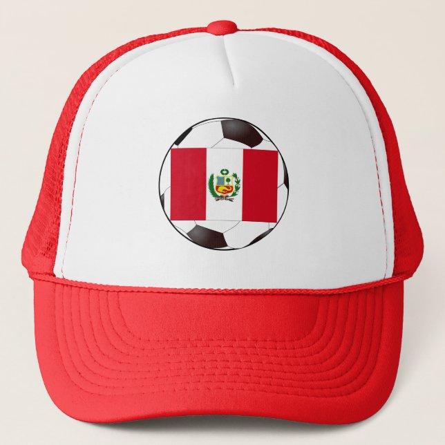 Paraguay National Flag Trucker Hat (Front)
