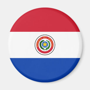 Paraguay, Paraguay flag Magnet