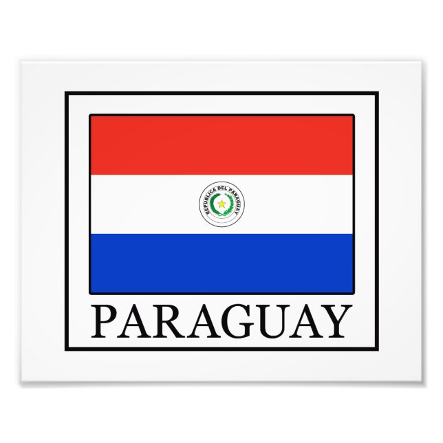 Paraguay Photo Print (Front)