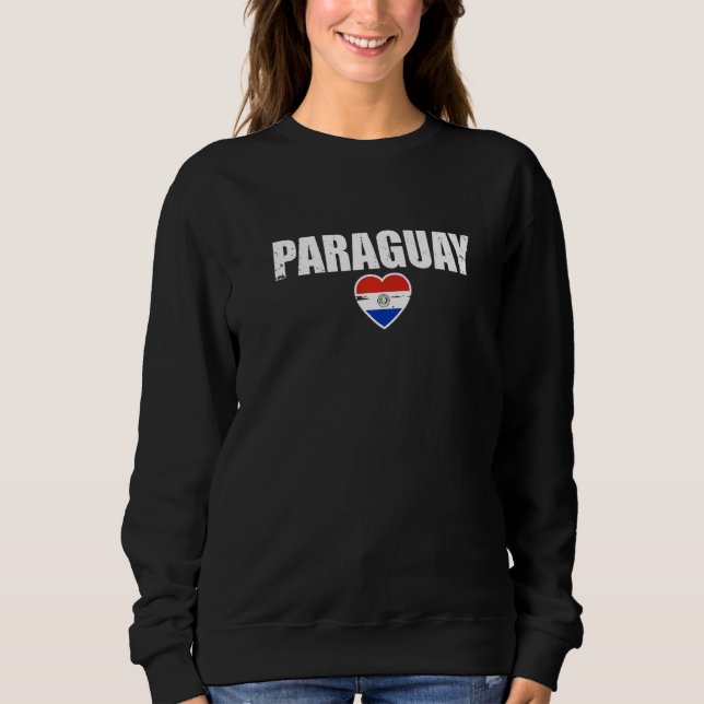 Paraguay Proud Paraguayan Flag  1 Sweatshirt (Front)