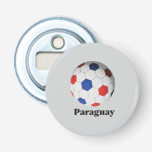 Paraguay soccer bottle opener