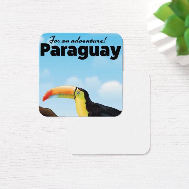 Paraguay Toucan travel poster (Desk)
