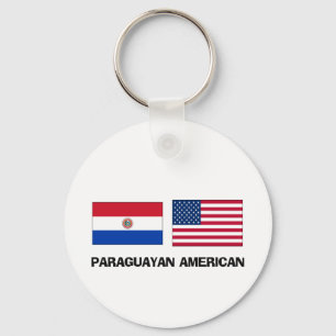 Paraguayan American Key Ring