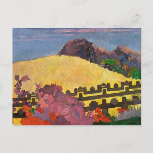 Parahi Te Maras by Paul Gauguin Postcard (Front)