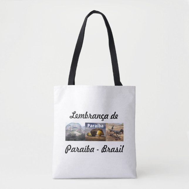 Paraíba Souvenir Bag (Front)