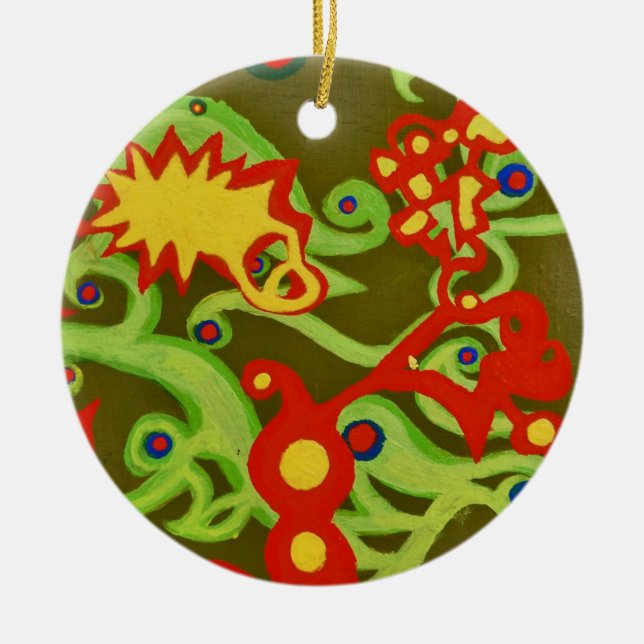 Paraiso Ornament by baird duschatko (Front)