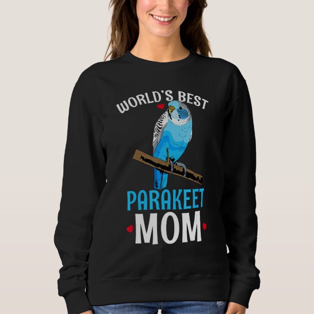 Parakeet Budgie Sweatshirt (Front)