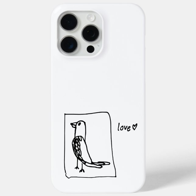 parakeet phonecase Case-Mate iPhone case (Back)