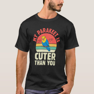 Parakeet Zookeper Budgie Parrot Zoo Keeper Pet T-Shirt