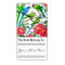 Parakeets in Peonies Bookplate