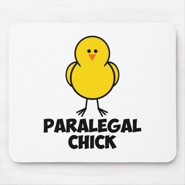 Paralegal Chick Mouse Pad (Front)