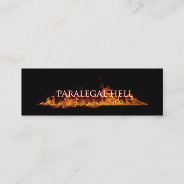 Paralegal Hell Business Card (Front)