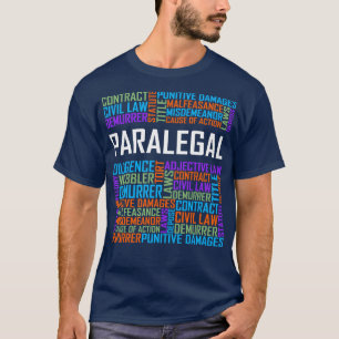 Paralegal Words T-Shirt
