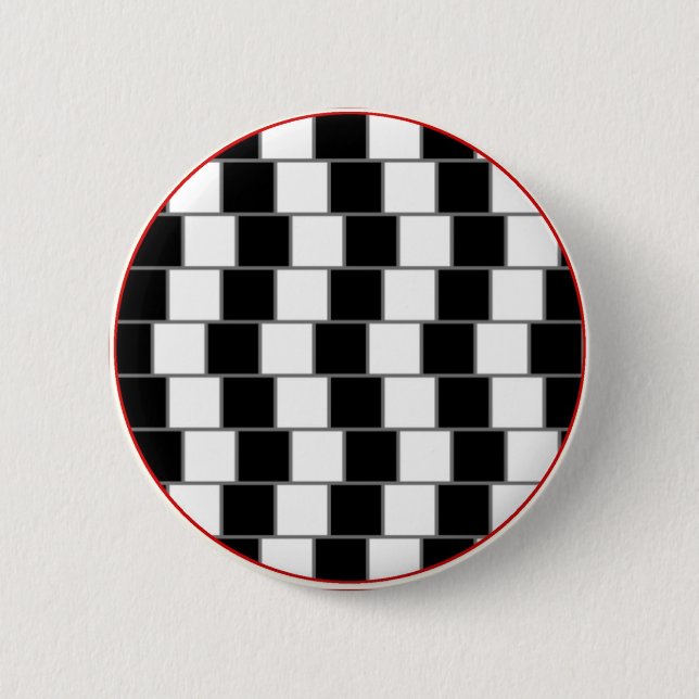 Parallel Lines 6 Cm Round Badge (Front)