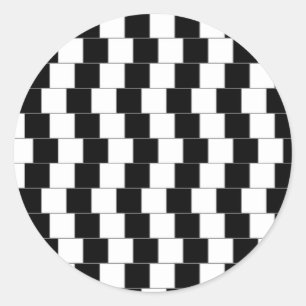 Parallel Lines Classic Round Sticker