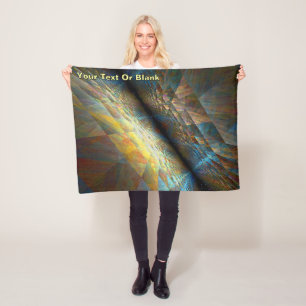 Parallel Planes Fleece Blanket