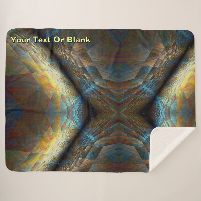 Parallel Planes Sherpa Blanket (Front (Horizontal))