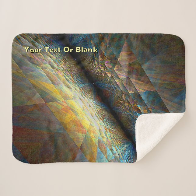 Parallel Planes Sherpa Blanket (Front (Horizontal))