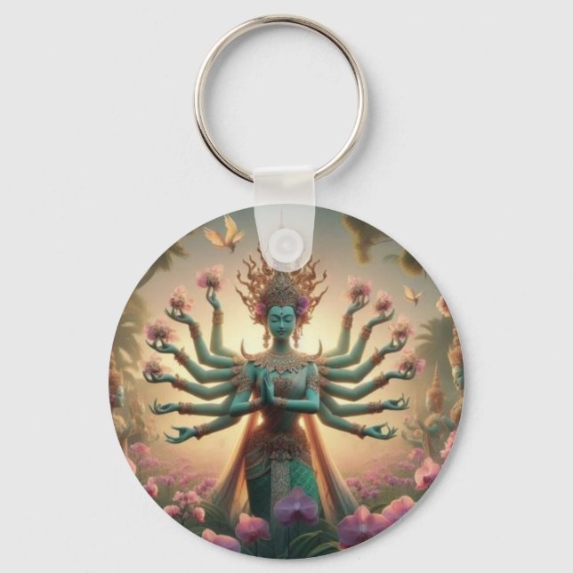 Parallel Realm Goddess Key Chain (Front)