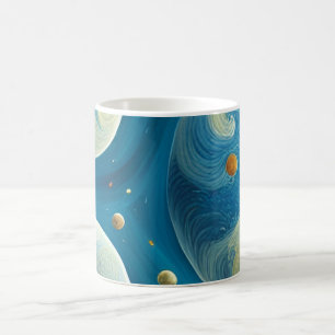 Parallel universes coffee mug