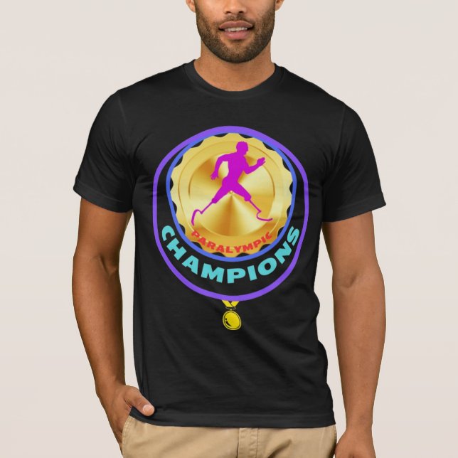 Paralympic Champions  T-Shirt (Front)