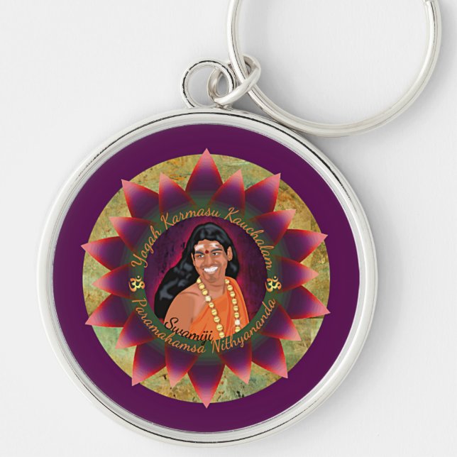 Paramahamsa Nithyananda Key Ring (Front)