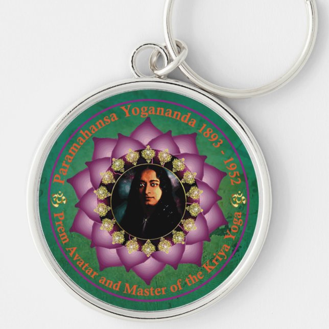 Paramahansa Yogananda Key Ring (Front)