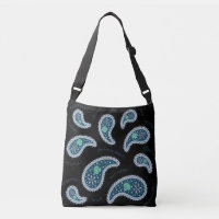 Paramecia Paisley Biology Science Microbe Dark