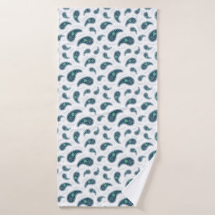 Paramecia Paisley Protozoan Biology Cute Science Bath Towel