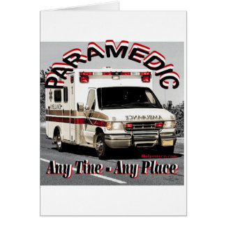 Paramedic Any Place Any Time.