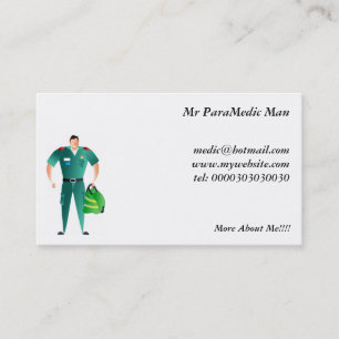 Paramedic Business Card