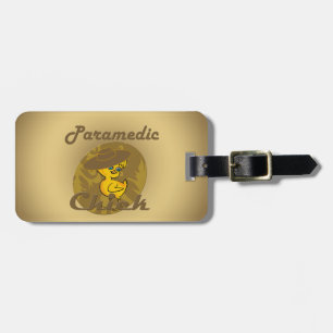 Paramedic Chick #6 Luggage Tag
