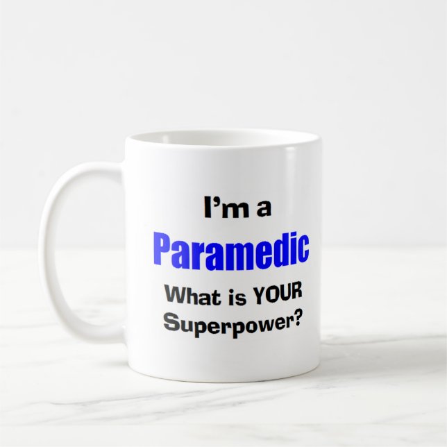 paramedic coffee mug (Left)
