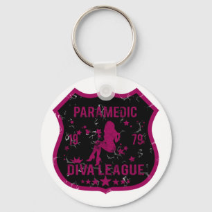 Paramedic Diva League Key Ring